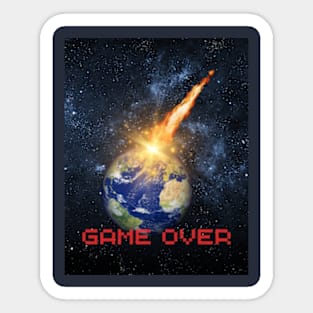 Game Over Sticker